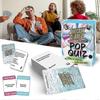 90er & 2000er Musik-Quiz Kartenspiel - Herausforderung mit beliebten Songtexten, Perfekt für Partys und Familienabende