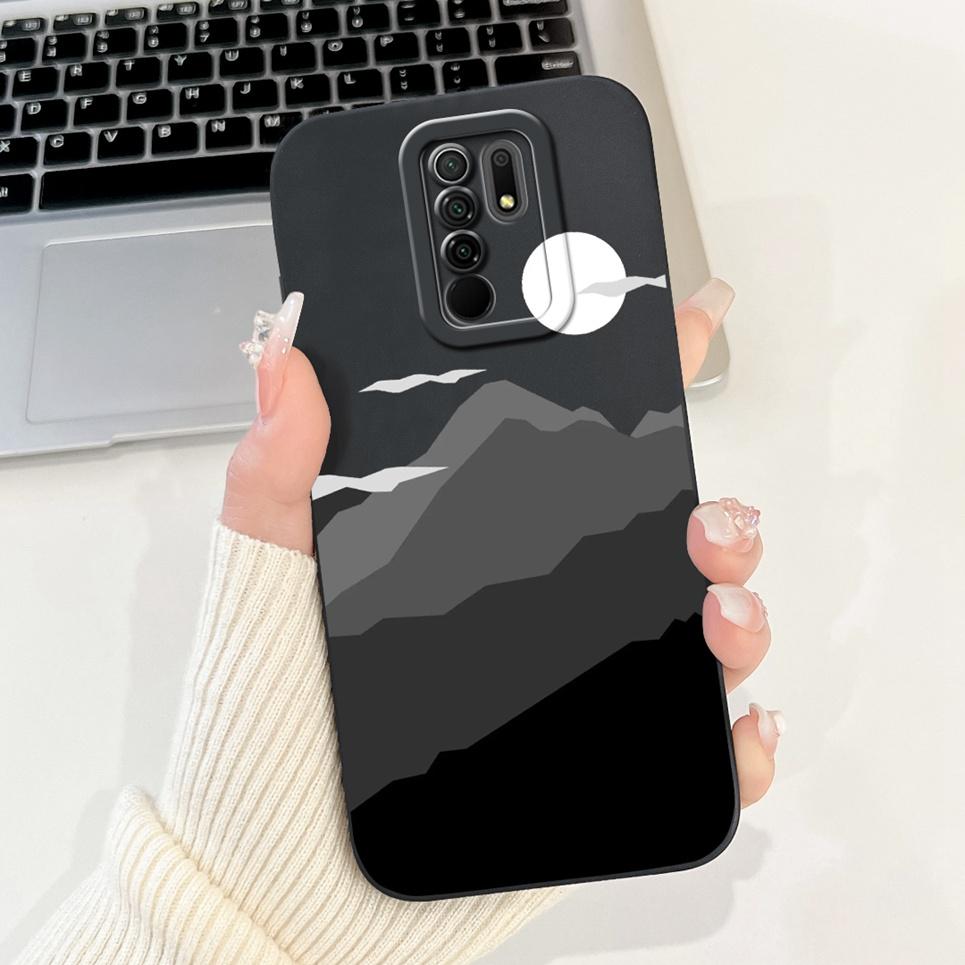 For Xiaomi Redmi 9 9a 9C NFC 9T 9 Power 9 Prime Phone Cases Cover Flowe Rabbit Panda Avocado Soft Silicone Protective Bumper