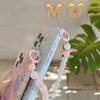For iPhone 16 Pro Case IMD Cartoon Pattern TPU Phone Cover with Beaded Strap