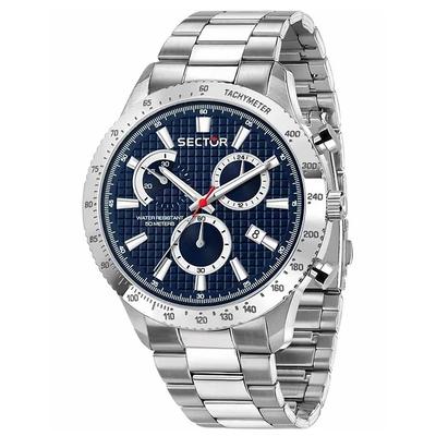 Orologio da uomo 270 Cronografo Acciaio Inossidabile Quadrante Blu Quarzo R3273778003