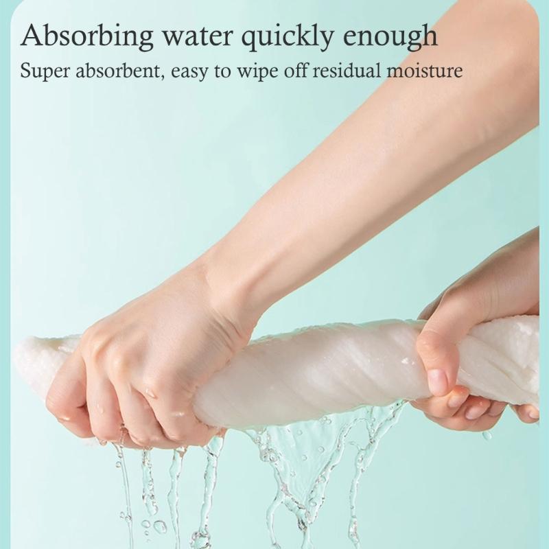 Disposable Bath Towel Compact Travel Essential Quick Dry Soft Absorbent Thickened Towel For Gym Swimming Hotel Travel