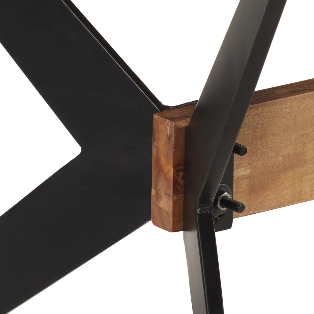 Dining Table 180x90x76 Cm Solid Mango Wood