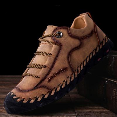 Rozmiar 38-48 Wysokiej jakości męskie buty na co dzień Duże rozmiary męskie buty Moda męska Ręcznie robione skórzane buty
