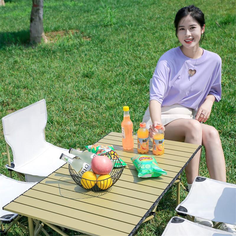 Portable Outdoor Folding Camping Table and Chair Set