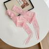 1Pc Tassel Lace Scarf Daily Commute Hair Tie Decoration Bag Flutter Holiday Event Belt Dinner Party Lace Flutter Multicolor