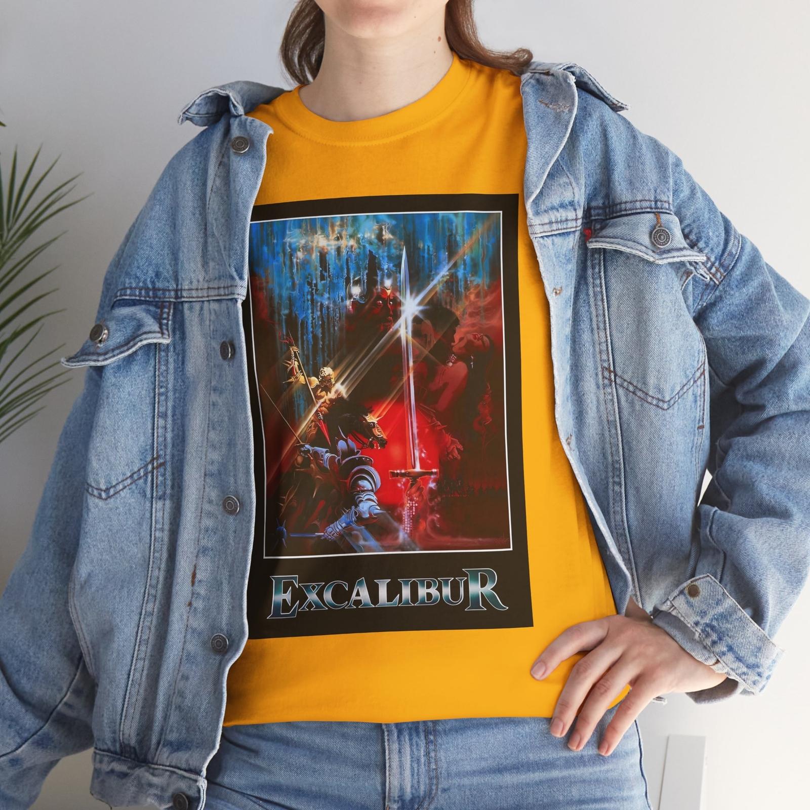 Excalibur (1981) T-Shirt Mens Womens Tees Top Wizards Magic King Arthur Fantasy L