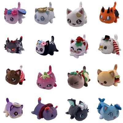 New Unicorn Furry Animal Toy Santa Claus Plush Angel Cat Doll Snowman Cat Doll Christmas Gift Holiday Congratulations Throw Pillow Toy