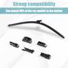 BJSIA QUALITY Premium All-Season 22" + 22" Windshield Wipers Blades Pair For Front Windshield, Wiper Blades Easy Tall & Durable Stable Quiet Car