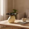 Tavă bijuterii chei cu Pedestal Organizator sculptural pentru birou pentru hol, Comodă, Noptieră