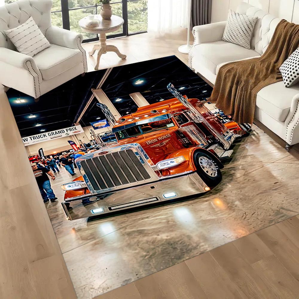 Kw Heavy Trucks Carpet Design For Kitchen Entryway Bedrooms Dormitory Antislip Carpet Office Home Decor Birthdaychristmas Gift