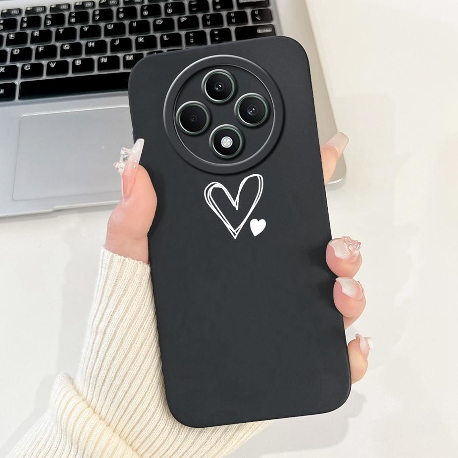 Für Oppo Reno12 F 4G Hülle CPH2687 Neue Luxus Candy Lackierte Abdeckung Stoßfeste Handyhülle Für Oppo Reno 12F Reno12 FS 5G Weiche Hülle