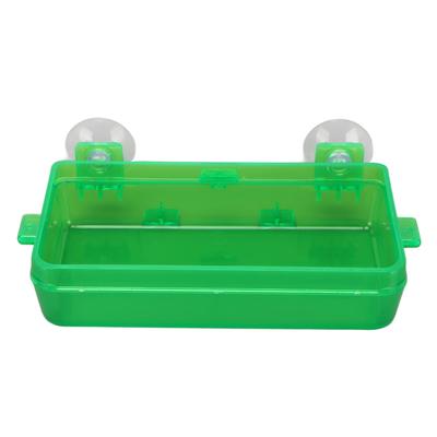 Suction Cup Reptile Feeder Escape Proof Reptile Feeding Food Water Bowl for Gecko Lizard Bearded