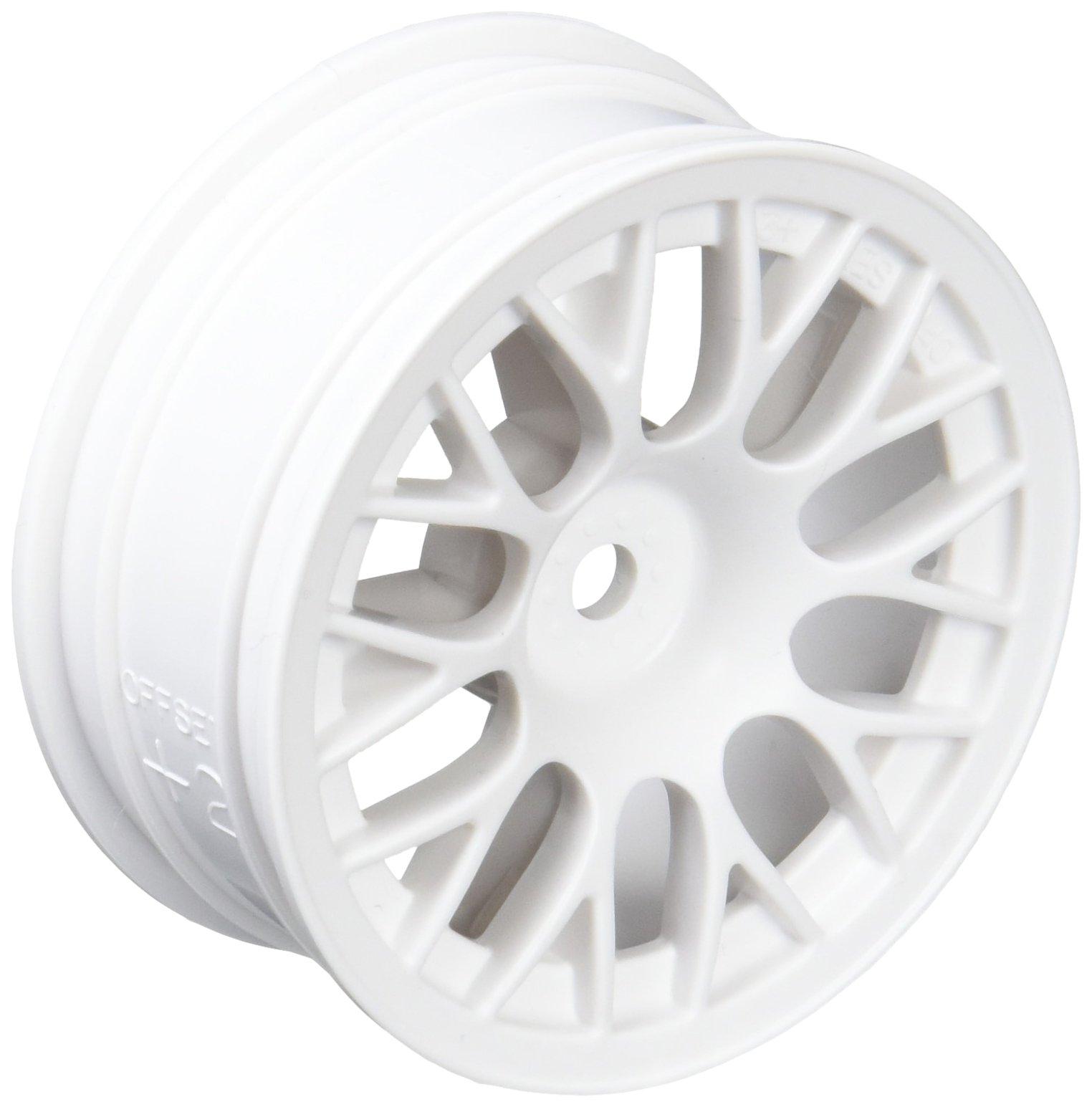 

Tamiya ОПЦІЇ Середні Вузькі Сітчасті Колеса Білі HOP-UP OP-468 (+2) білий