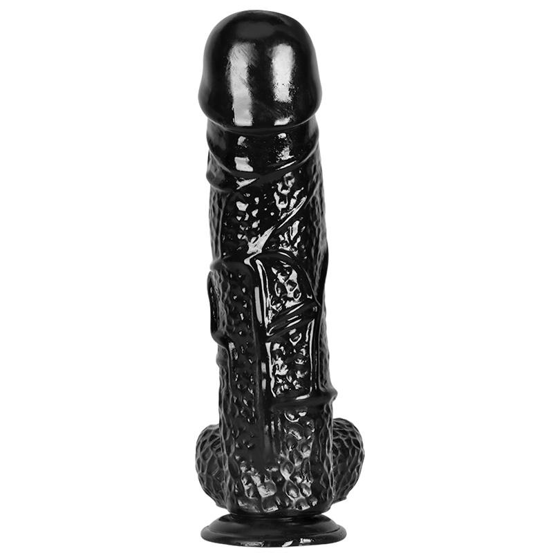 8.5cm Oversized Super Long Thick Simulation Fake Big Penis Ashes Anal Plug Backyard Chrysanthemum Toy Dildo