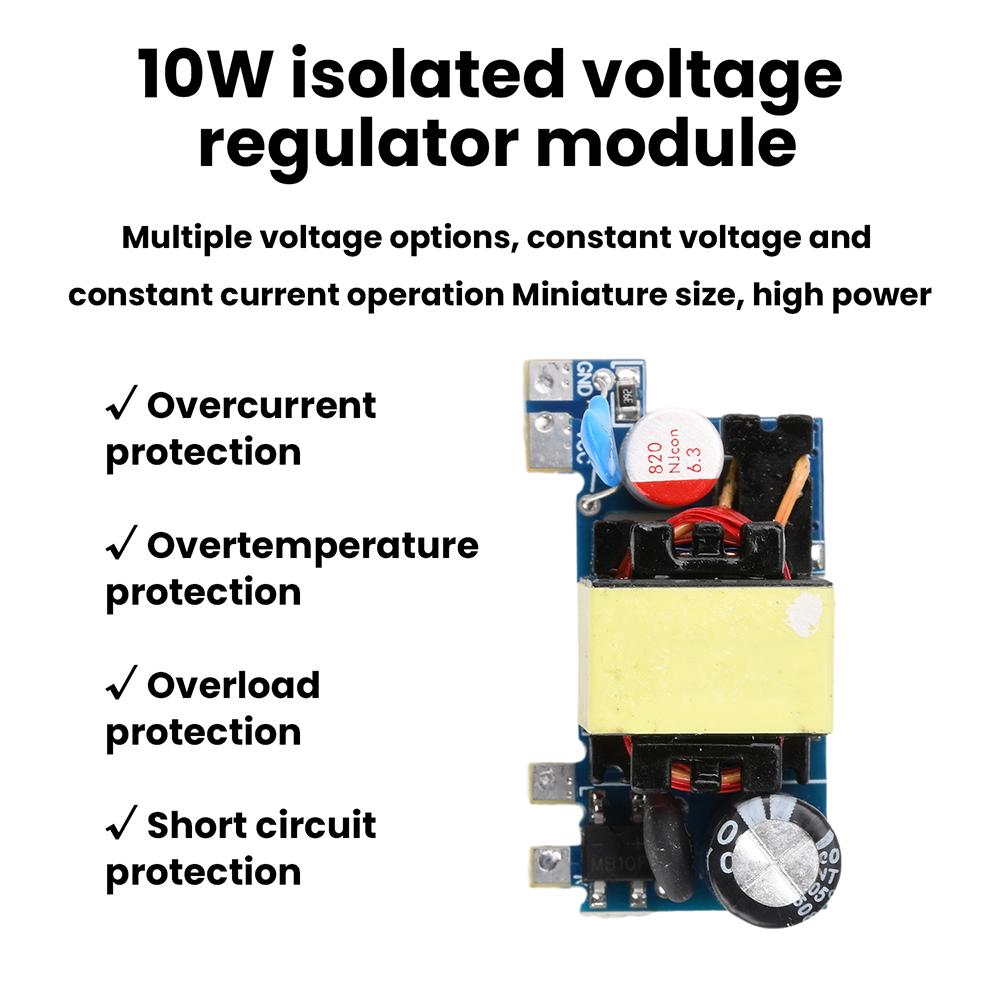 5V 12V 24V Voltage Regulator Modules Isolated Switching Power Supply Modules AC-DC Step-Down Modules Overvoltage Protection
