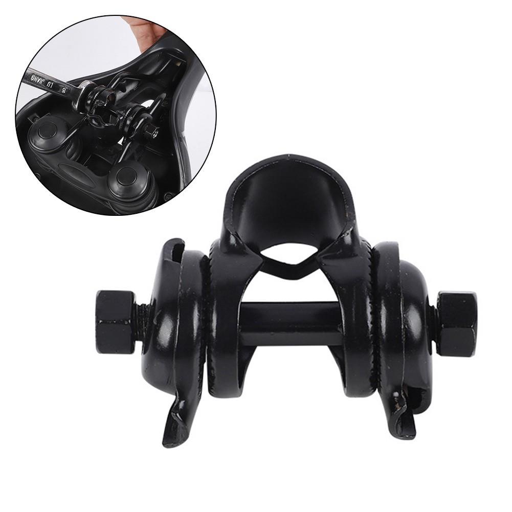 SADDLE / SEAT FIXING-CLAMP For Seatposts Mountain Bikes & Cycles 22.2mm BLACK