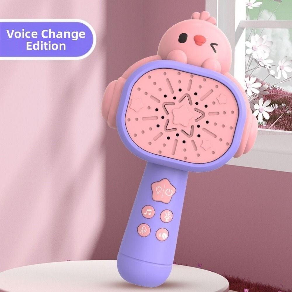 Multistyles Karaoke Toy Plastic Children Cute Microphone High Quality Children Singing Machine