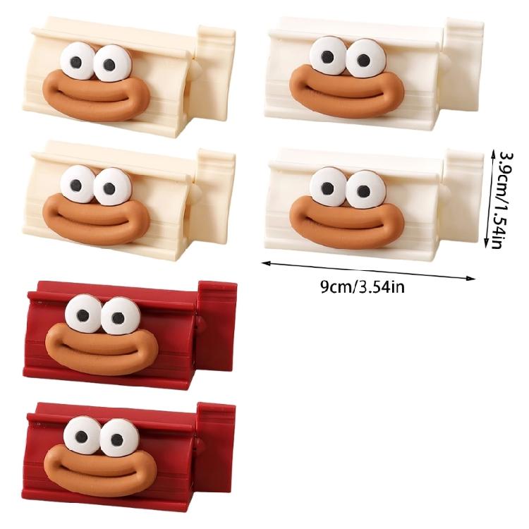 2Pcs Manual Toothpaste Dispenser Tube Squeezer for Toothpaste and More User Friendly