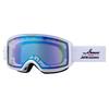 SWANS RACAN CRW Snow Made In Glasses Flash Blue Mirror and Clear UV Glasses and RA-CMDH Goggles, Japan, Anti-Fog, Compatible, Photochromic, Mirror,
