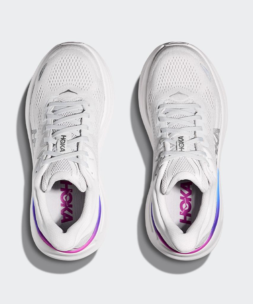 Hoka (Women'S) Bondi 9 Wide - Cosmic Grey:White / 1162014-Cywh