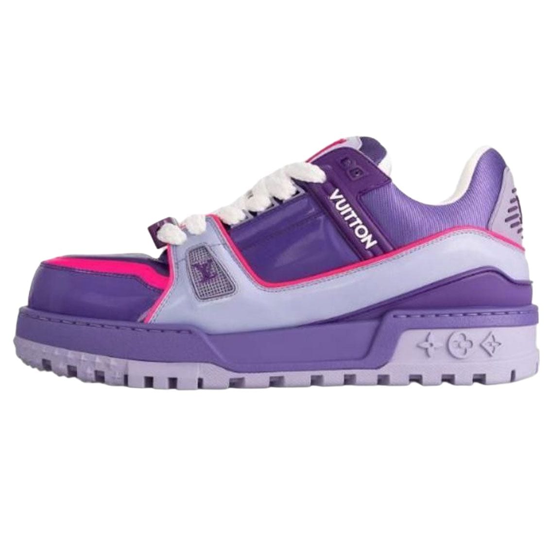 LOUIS VUITTON Trainer Maxi Leather Low
