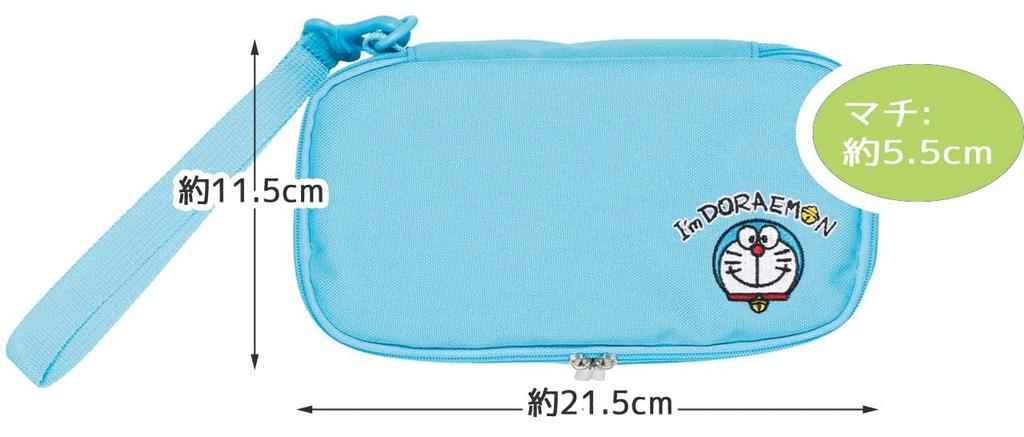 Skater Mobile Mobile Accessory Sanrio Case, Case, "I'm Doraemon" PPCM1-A