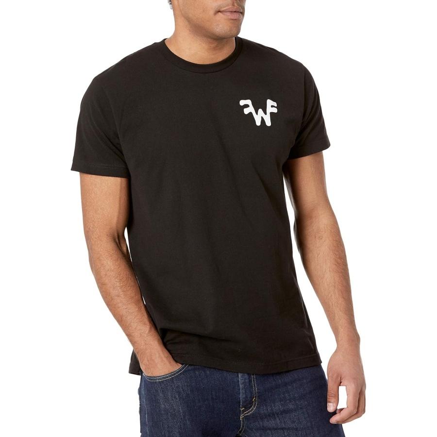 Weezer Exclusive Hand Drawn Flying W T-Shirt, Black, X-Large XXXXXL чёрный