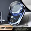 Mini Portable Electric Shaver Wireless Charging Travel Razor 1PC Detachable Facial Beard Hair Trimmer