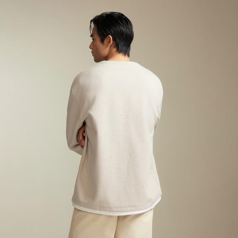 Jack & Jones Men's Embroidered Loose Fit Hoodie