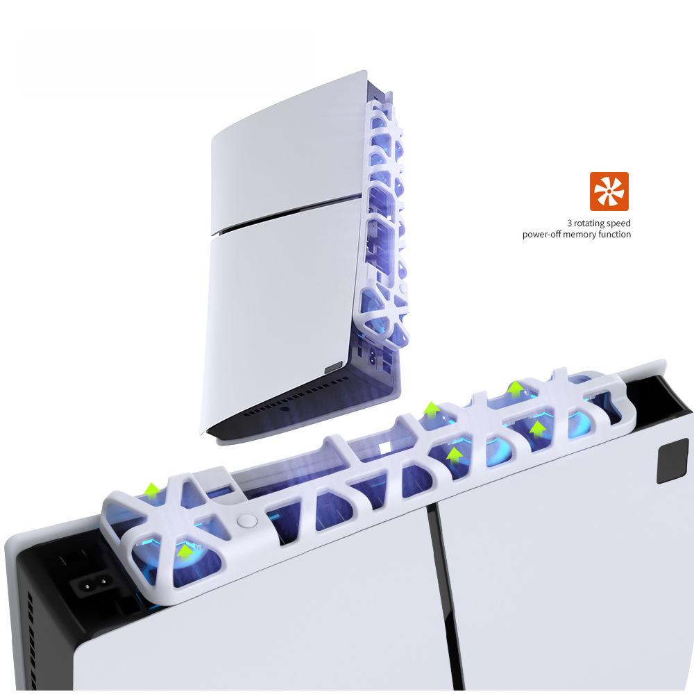 PS5 Slim Console Cooling Fan with Rear Blue Light (TP5-3538)