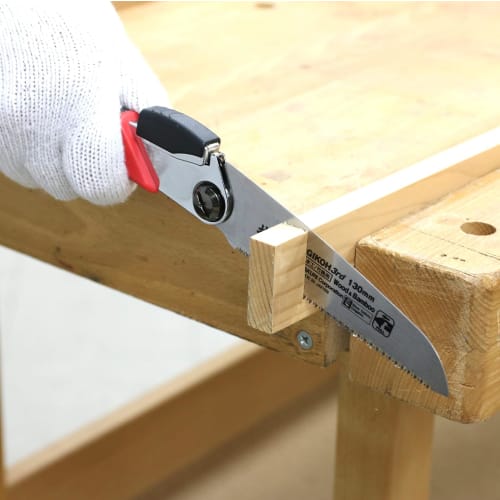 KAKURI Replaceable Blade Folding Saw for Woodworking, 130mm