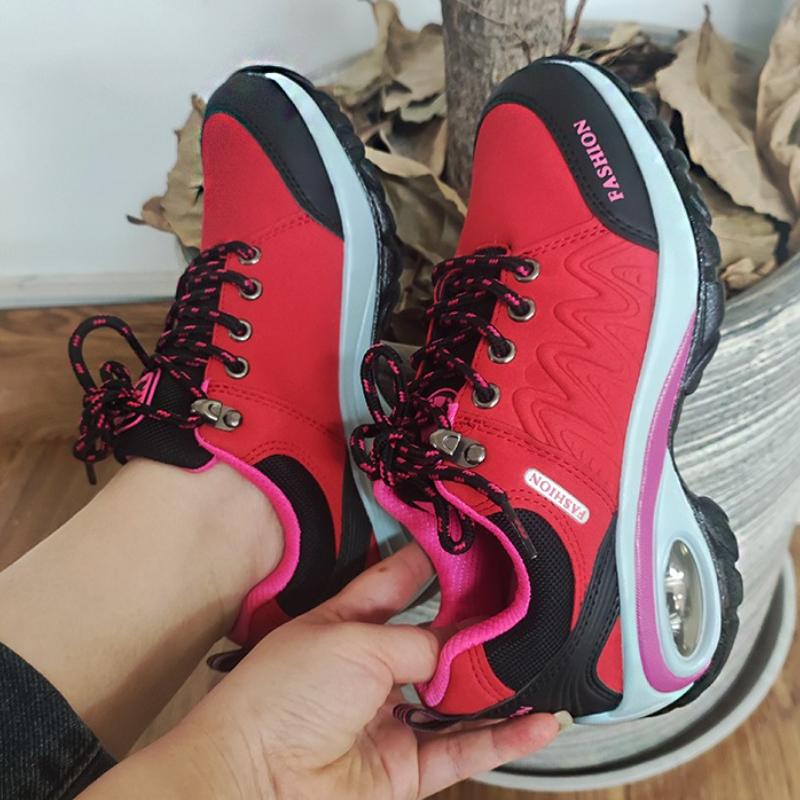 Chaussures de Sport Imperméables à Semelles Épaisses pour Femmes Chaussures d'Extérieur Légères et Durables Nouvelle Collection 2026 Chaussures de Marche Réduction Limitée dans le Temps