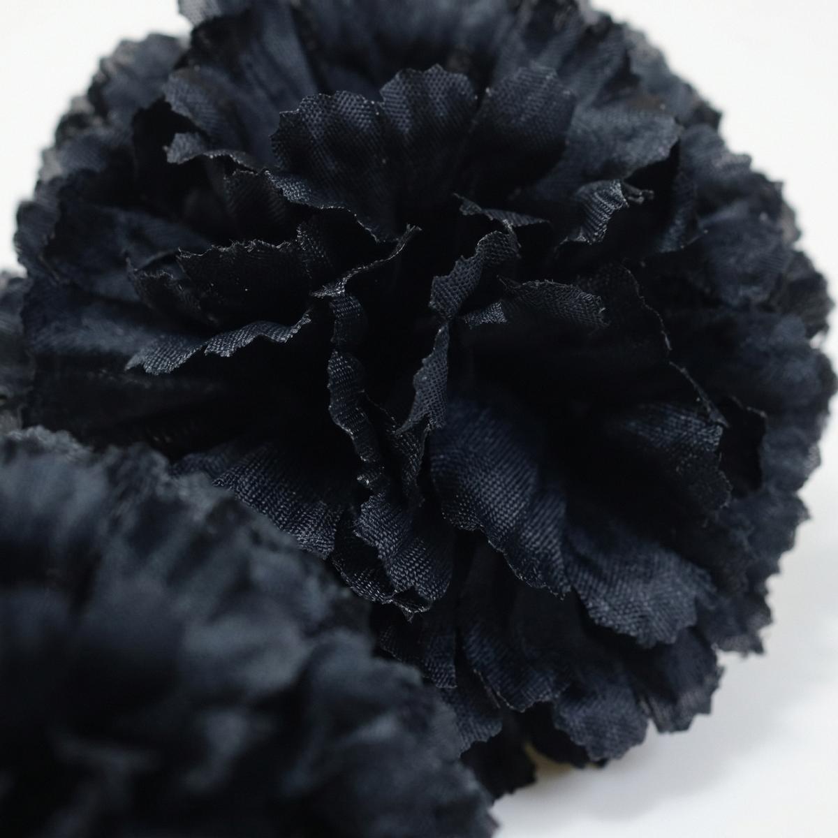 

50Pcs Carnations Artificial Flowers Heads,3.5 Fake Carnations Flowers for Easter , Spring Decor, Wedding Decor, Floral Backdrop, DIY Handmade Flowers 50pcs чёрный