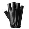 Fitness PU Leather Gloves Riding Cycling Gloves Motorcycle Fingerless Mittens  Driving Fishing