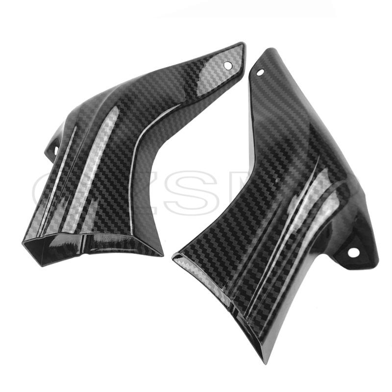 Motorcycle Carbon Fiber Pattern Brake Caliper Air Cooling Ducts Fit for For BMW F800GS F850GS S1000RR S1000XR S1000R HP4 F800R