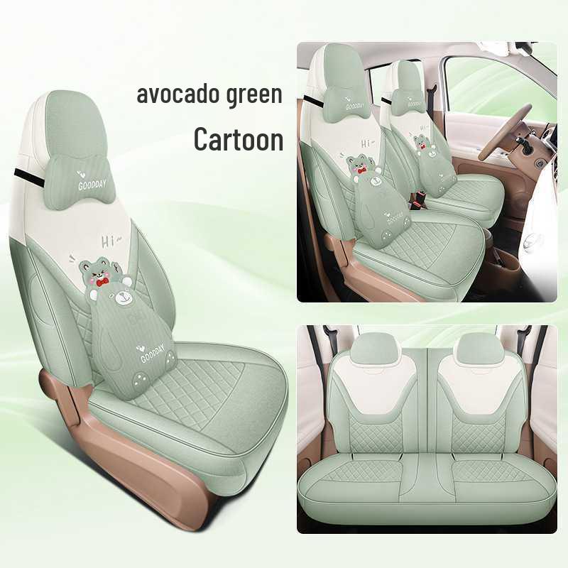 Wuling Bingo PRO Full Coverage Linen Seat Covers - All Seasons