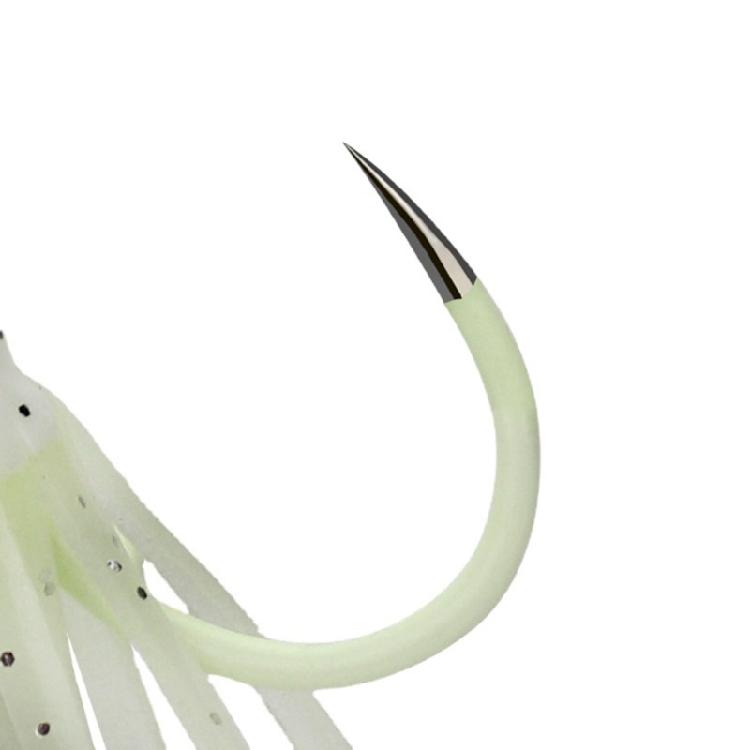 Fishing Wobbler Artificial Baits Crankbait Lure Fishing Tackle Accessories Glow Soft Jig Squid Skirt Baits