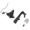 Benzin-Kettensäge Zündkerzen-Kit ABS Eisen Gashebel Zündkerze für Husqvarna 340 345 346XP 350 351 353 357XP 359