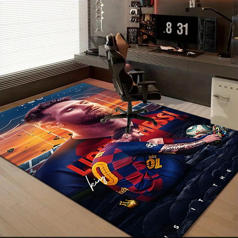 Messi's Legacy Continues Rug Game Carpet, Floor Mat for Bedroom Living Room Entryway Rug, Home Decor Idea Gift for Christmas birthday
