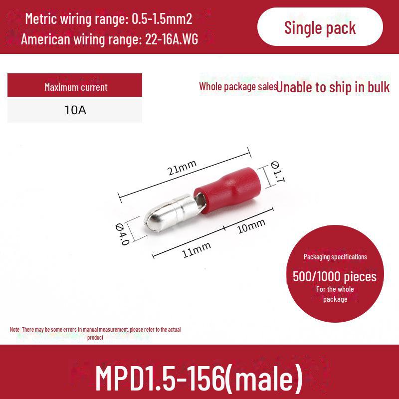 Pluggable Bullet Terminal Blocks Quick Connectors