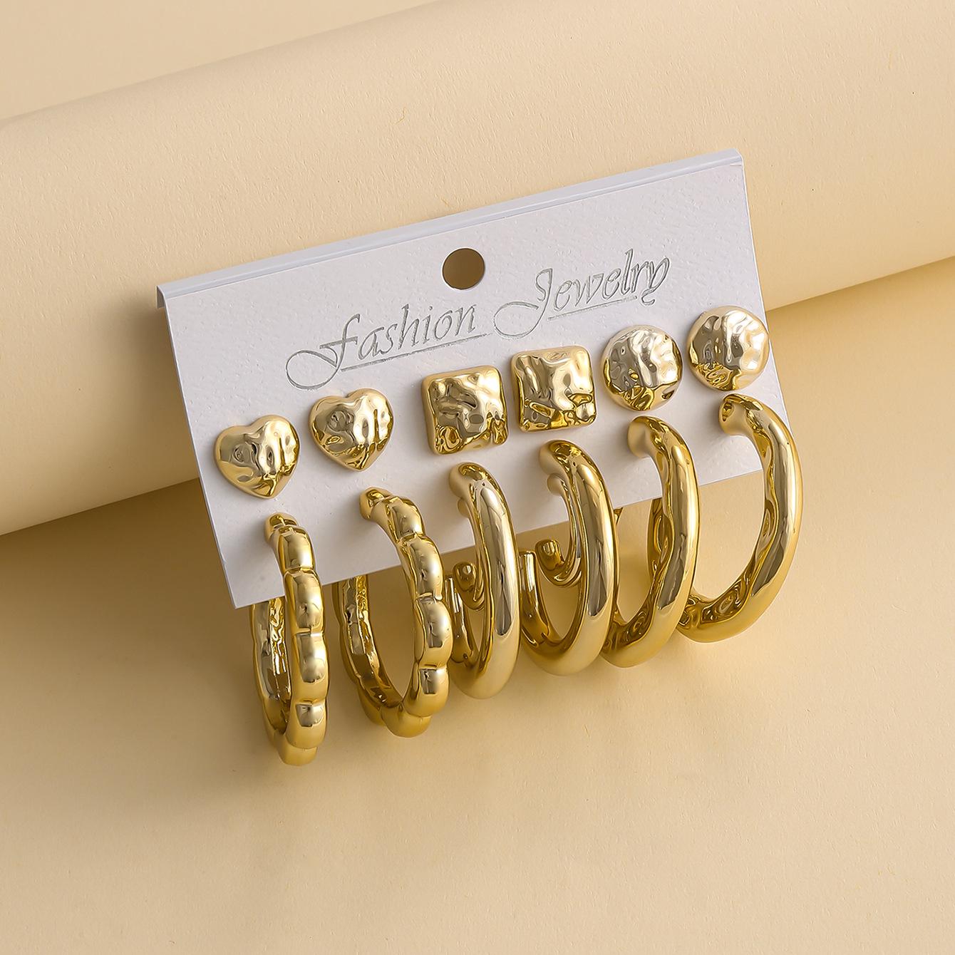 Elegant Niche Cool Style Stud Earrings for Women - Versatile Fashion Vacation Accessories