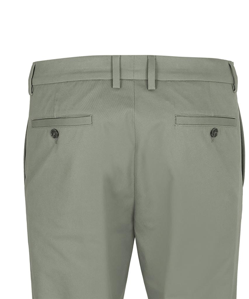 BROOKS BROTHERS 24Ss Washed Stretch Chino (Khaki) (Bbpcmb04432Es)