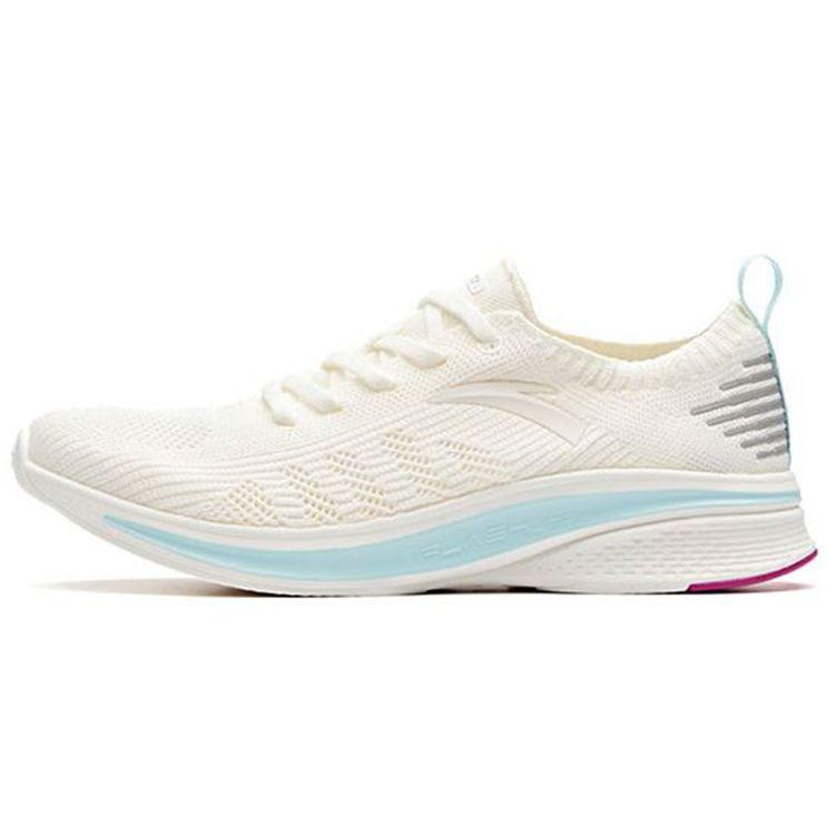 

Anta Flashlite Hydrogen Low Top Running Shoes Women sneaker White Blue 12925541-1
