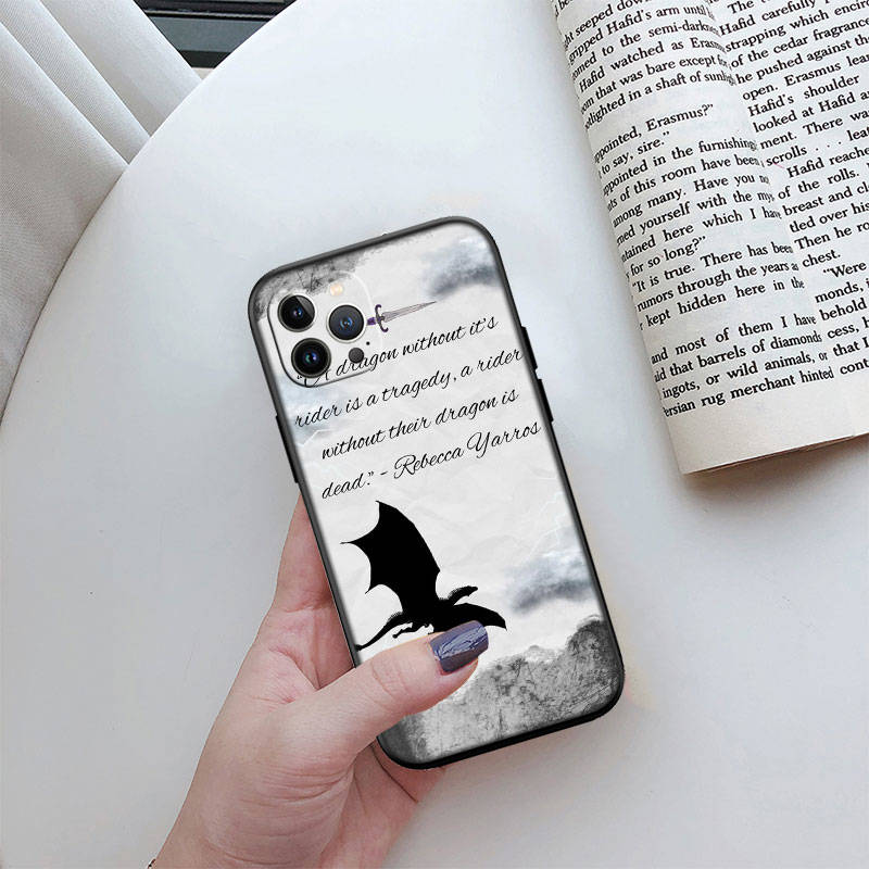 IR9 Fourth Wing Phone Shell for Samsung S20 S21 S22 S23 S24 FE Ultra Plus Lite S21S A55 A07 A17 F06 F16 M06 M16 M56 A36