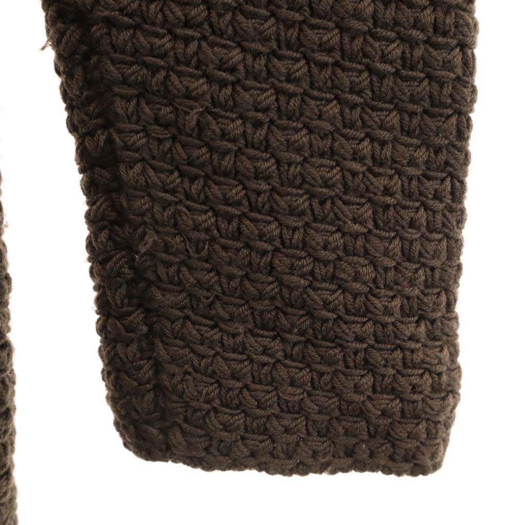 FOXEY BOUTIQUE made in Japan knit coat Brown Women Used