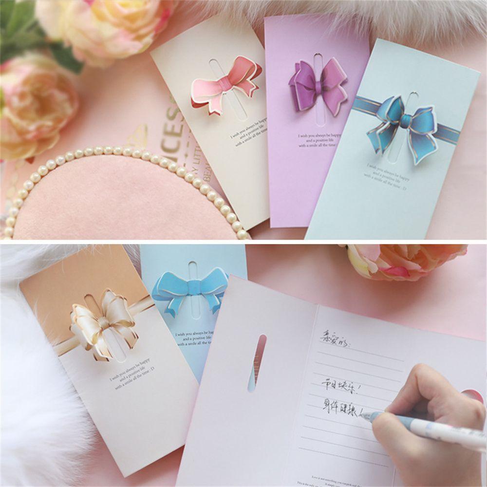 DIY Crafts Greetings Party Supplies Handmade Message Card Small Greeting Card Name Card