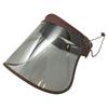 UV-blocking Polarized Face Visor, Perfect for Protecting Your Face from the Sun and Sunburn During Summer Cycling, Brown