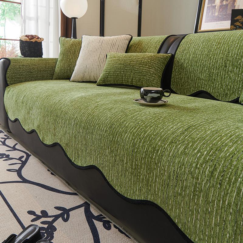 One-Piece Straight Non-Slip Seat Cushion  New Special-Shaped Sofa Cushion Universal In All Seasons, High-End Sofa Cover