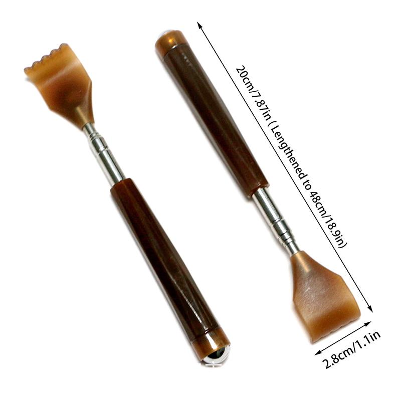 1Pc Extendable Magnetic Back Scratcher Telescopic Ball Hackle Massager Back Scraper Tool