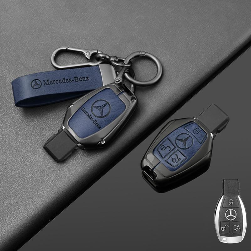 Car Key Case Cover Protector for Mercedes Benz CLK ML SLK B C E S Class Auto Keychain Accessories Car Styling for Mercedes Benz ACDFJ1